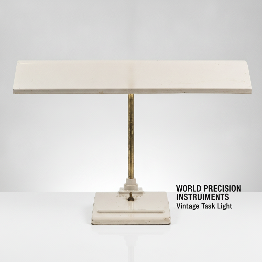 Vintage "World Precision Instruments"  Desk Lam